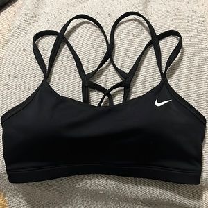 Black Nike sports bra. Size medium